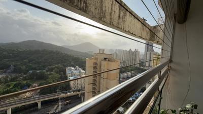Balcony Image of 1040 Sq.ft 2 BHK Apartment / Flat for sale in Rosa Bella, Hiranandani Estate Thane for Rs. 15500000