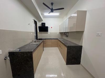 Kitchen Image of 1650 Sq.ft 3 BHK Apartment / Flat for rent in Experio Platinum Elysium, Nerul Navi Mumbai for Rs. 100000