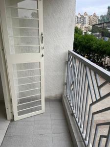 Balcony Image of 650 Sq.ft 1.5 BHK Studio for sale in Ganga Millennia Undri Building J K L M And N, Undri Pune for Rs. 5200000
