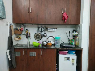 Kitchen Image of 360 Sq.ft 1 RK Apartment / Flat for rent in Doddanekundi Bengaluru for Rs. 17000