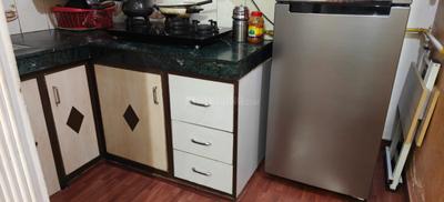 Kitchen Image of 700 Sq.ft 2 BHK Builder Floor for sale in Patparganj New Delhi for Rs. 7000000