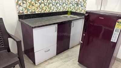Kitchen Image of 195 Sq.ft 1 RK Independent House for rent in Veena Nagar Indore for Rs. 10000