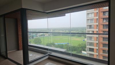 Balcony Image of 3260 Sq.ft 4 BHK Apartment / Flat for sale in Adani Paarijat, Shantigram Ahmedabad for Rs. 27000000