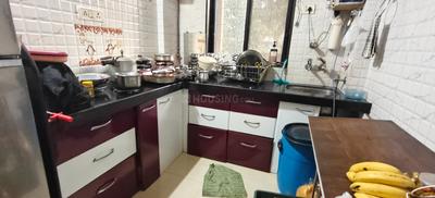 Kitchen Image of 625 Sq.ft 1 BHK Apartment / Flat for sale in New Bharti Tower, Mira Road East Mira Bhayandar for Rs. 7300000