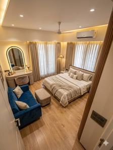 Bedroom Image of 1200 Sq.ft 2 BHK Apartment / Flat for rent in Pottammal Kozhikode for Rs. 45000