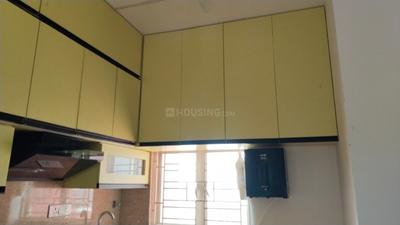 Kitchen Image of 1400 Sq.ft 3 BHK Apartment / Flat for rent in New Town Kolkata for Rs. 30000