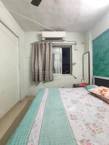 Bedroom Image of 600 Sq.ft 1 BHK Apartment / Flat for sale in Sahaj Mitra Apartment, Pakhadi Thane for Rs. 5000000