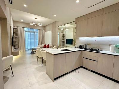 Kitchen Image of 732 Sq.ft 1 BHK Apartment / Flat for sale in Jumeirah Village Dubai for Rs. 31188042