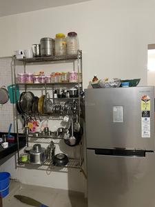 Kitchen Image of 610 Sq.ft 1 BHK Apartment / Flat for sale in Vista Luxuria, Hadapsar Pune for Rs. 5050000