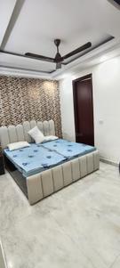 Bedroom Image of 950 Sq.ft 2 BHK Builder Floor for rent in Ramesh Nagar New Delhi for Rs. 45000