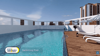 Image of 1577 Sq.ft 2.5 BHK Apartment / Flat for sale in Aparna Cyber Heights, Osman Nagar, Hyderabad for Rs. 13700000