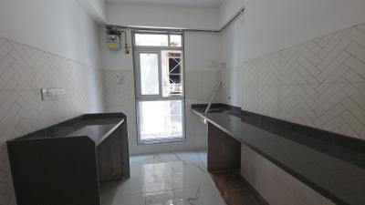 Kitchen Image of 640 Sq.ft 1 BHK Apartment / Flat for rent in The Meridian Towers, Ghatkopar West Mumbai for Rs. 46000