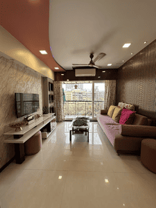 Image of 990 Sq.ft 2 BHK Apartment / Flat for rent in Evershine Millennium Paradise, Kandivali East, Mumbai for Rs. 75000