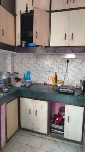 Kitchen Image of 565 Sq.ft 2 BHK Builder Floor for rent in Kaveri City Centre, Delta I Greater Noida for Rs. 16000