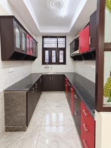 Kitchen Image of 1034 Sq.ft 3 BHK Builder Floor for rent in Sector 22 Rohini New Delhi for Rs. 30000