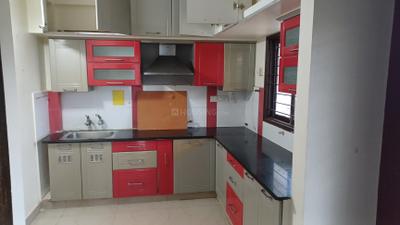 Kitchen Image of 1000 Sq.ft 2 BHK Builder Floor for rent in Murugeshpalya Bengaluru for Rs. 38000