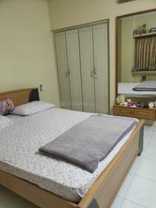 Bedroom Image of 1500 Sq.ft 1 BHK Penthouse for rent in Srila Towers, Hyder Nagar Hyderabad for Rs. 20000