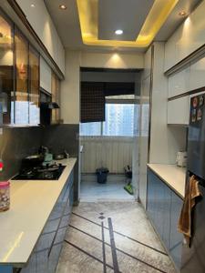 Kitchen Image of 1280 Sq.ft 2 BHK Apartment / Flat for sale in  Foster Heights, Crossings Republik Ghaziabad for Rs. 6800000