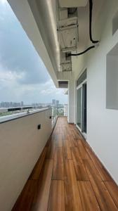 Balcony Image of 1660 Sq.ft 3 BHK Apartment / Flat for rent in Dasnac The Jewel, Sector 75 Noida for Rs. 45000