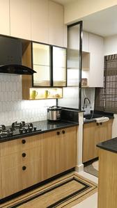 Kitchen Image of 1500 Sq.ft 2 BHK Apartment / Flat for rent in Adarsh Nest Apartment, JP Nagar Bangalore for Rs. 35000