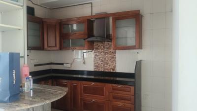 Kitchen Image of 2100 Sq.ft 4 BHK Apartment / Flat for rent in Kesar Harmony, Kharghar Navi Mumbai for Rs. 120000