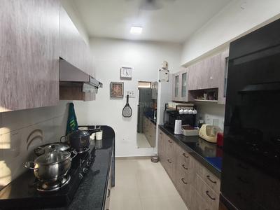 Kitchen Image of 580 Sq.ft 1 BHK Apartment / Flat for sale in Crystal Fiama NX, Kasarvadavali Thane for Rs. 5199999