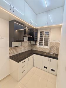 Kitchen Image of 777 Sq.ft 2 BHK Apartment / Flat for rent in Urbanrise Revolution One, Padur Chennai for Rs. 25000