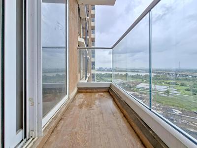 Balcony Image of 1273 Sq.ft 3 BHK Apartment / Flat for rent in Dosti West County, Thane West Thane for Rs. 54000