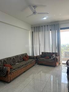 Hall Image of 1800 Sq.ft 3 BHK Apartment / Flat for rent in Palm Glory IV, Sola Ahmedabad for Rs. 42000