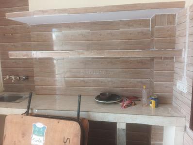 Kitchen Image of 765 Sq.ft 2 BHK Independent House for rent in Dayal Bagh Agra for Rs. 10000
