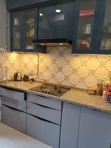 Kitchen Image of 900 Sq.ft 2 BHK Apartment / Flat for sale in One Hiranandani Park, Thane West Thane for Rs. 17500000