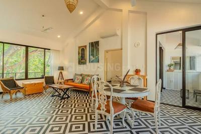 Bedroom Image of 1200 Sq.ft 2 BHK Apartment / Flat for rent in Candolim Goa for Rs. 80000