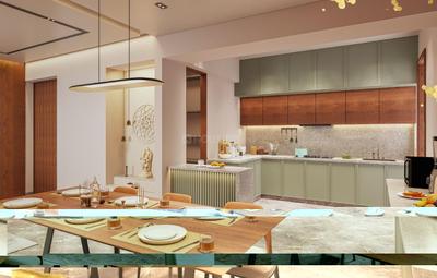 Hall Image of 1104 Sq.ft 3 BHK Apartment / Flat for sale in Adani Elysium, Shantigram Ahmedabad for Rs. 11500000
