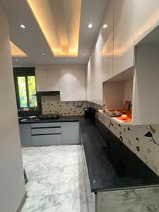 Kitchen Image of 3000 Sq.ft 3 BHK Builder Floor for rent in Sector 50 Noida for Rs. 70000