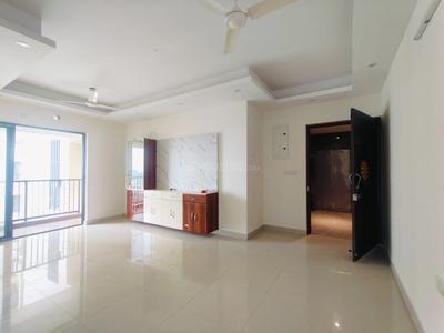 Hall Image of 1100 Sq.ft 3 BHK Apartment / Flat for rent in Unimark Lakewood Estate, New Garia Kolkata for Rs. 44000