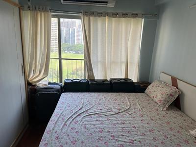Bedroom Image of 1080 Sq.ft 2 BHK Apartment / Flat for rent in Adani The Meadows, Shantigram Ahmedabad for Rs. 35000