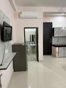 Hall Image of 600 Sq.ft 1 RK Apartment / Flat for rent in DLF Phase 3 Gurgaon for Rs. 15000