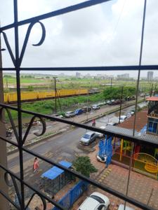 Balcony Image of 500 Sq.ft 1 BHK Apartment / Flat for rent in Adiraj Jeenaam Adiraj Ascent, Nalasopara East Nala Sopara for Rs. 12000