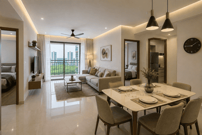 Image of 1320 Sq.ft 2 BHK Apartment / Flat for sale in Srinivasa Srinis Viviana, Dommasandra, Bengaluru for Rs. 14600000