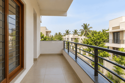 Balcony Image of 1500 Sq.ft 3 BHK Independent House for sale in Malampuzha-I Palakkad for Rs. 4950000