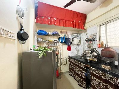 Kitchen Image of 475 Sq.ft 1 BHK Apartment / Flat for sale in Fursungi Pune for Rs. 2500000