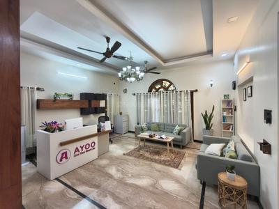 Hall Image of 2400 Sq.ft 4 BHK Independent House for rent in HSR Layout Bengaluru for Rs. 210000