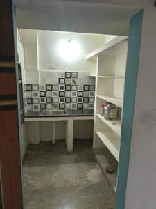 Kitchen Image of 500 Sq.ft 1 BHK Builder Floor for rent in Mahadevpur Colony Hyderabad for Rs. 12000