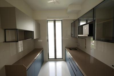 Kitchen Image of 980 Sq.ft 2 BHK Apartment / Flat for sale in Unique Vistas, Thane West Thane for Rs. 15800000