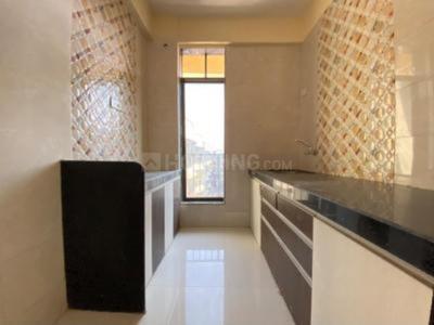Kitchen Image of 585 Sq.ft 1 BHK Apartment / Flat for sale in Nine Krisha Arcade, Boisar Mumbai for Rs. 2550000