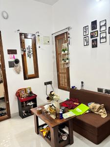 Living Room Image of 600 Sq.ft 1 BHK Builder Floor for rent in JP Nagar Bengaluru for Rs. 15000