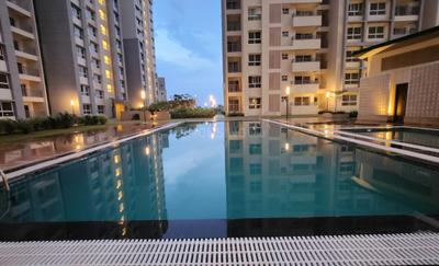 Balcony Image of 1695 Sq.ft 3 BHK Apartment / Flat for sale in DN Fairytale Extension, Madanpur Bhubaneswar for Rs. 12200000