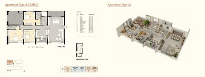 Image of 2729 Sq.ft 3 BHK Apartment / Flat for sale in Udyatt, Tangra, Kolkata for Rs. 45000000