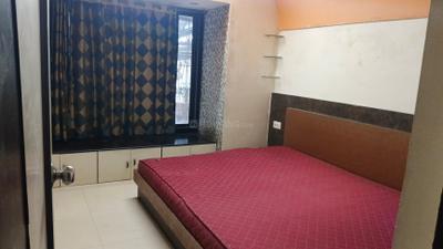 Bedroom Image of 1000 Sq.ft 2 BHK Duplex for rent in Shivshankar Plaza, Airoli Navi Mumbai for Rs. 60000