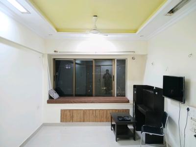 Living Room Image of 530 Sq.ft 1 BHK Apartment / Flat for rent in Ajmera Bhakti Park, Wadala East Mumbai for Rs. 42000
